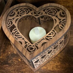 Heart Tea Light