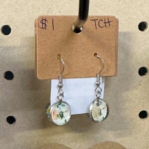 Dome Dangle Earrings