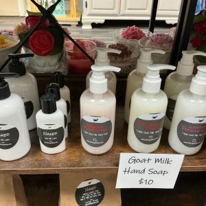 Goat milk hand soap