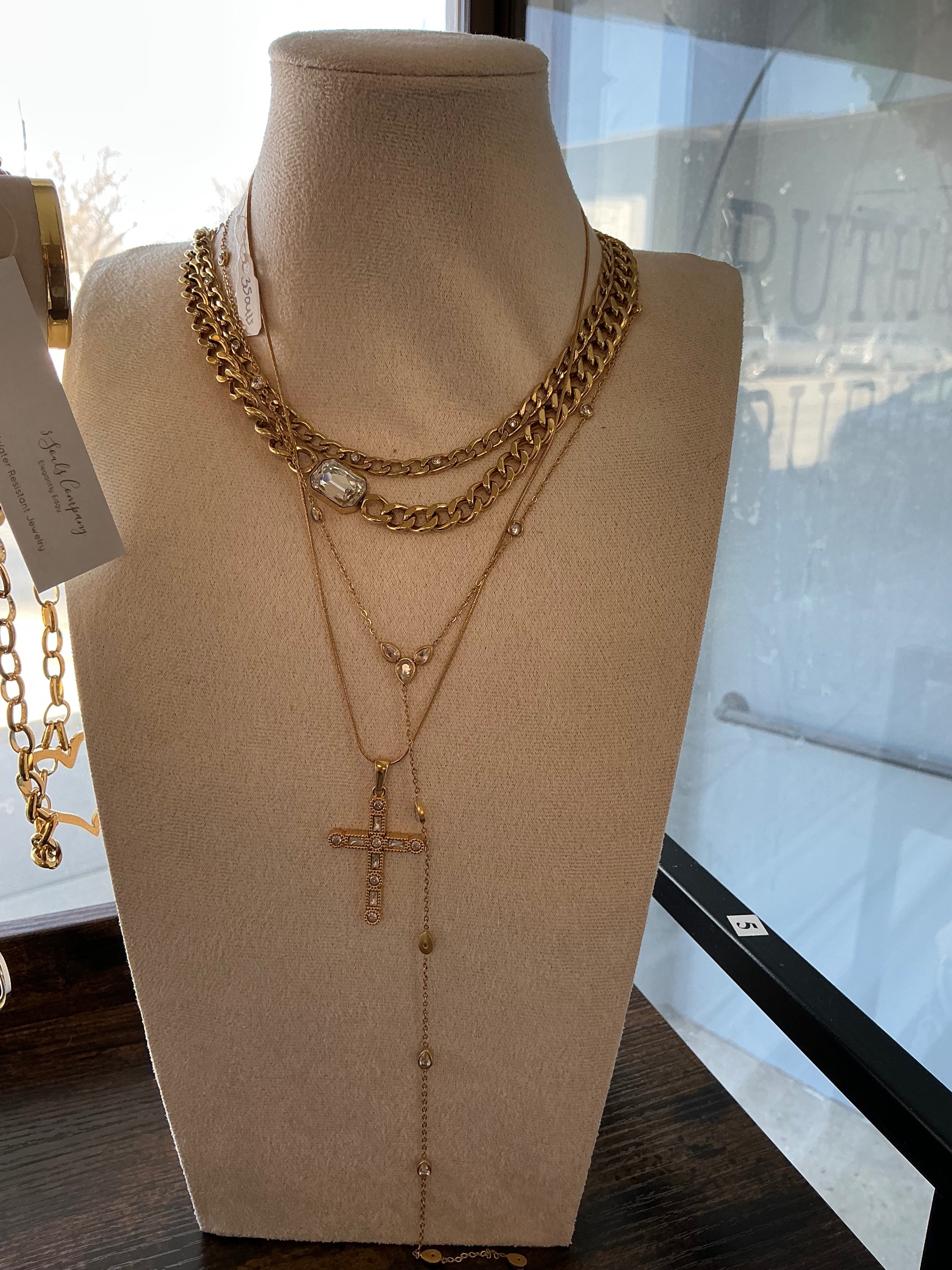 Large Cross Necklaces (2)
