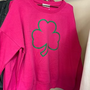 PINK CLOVER SWEATSHIRT 2XL 3XL