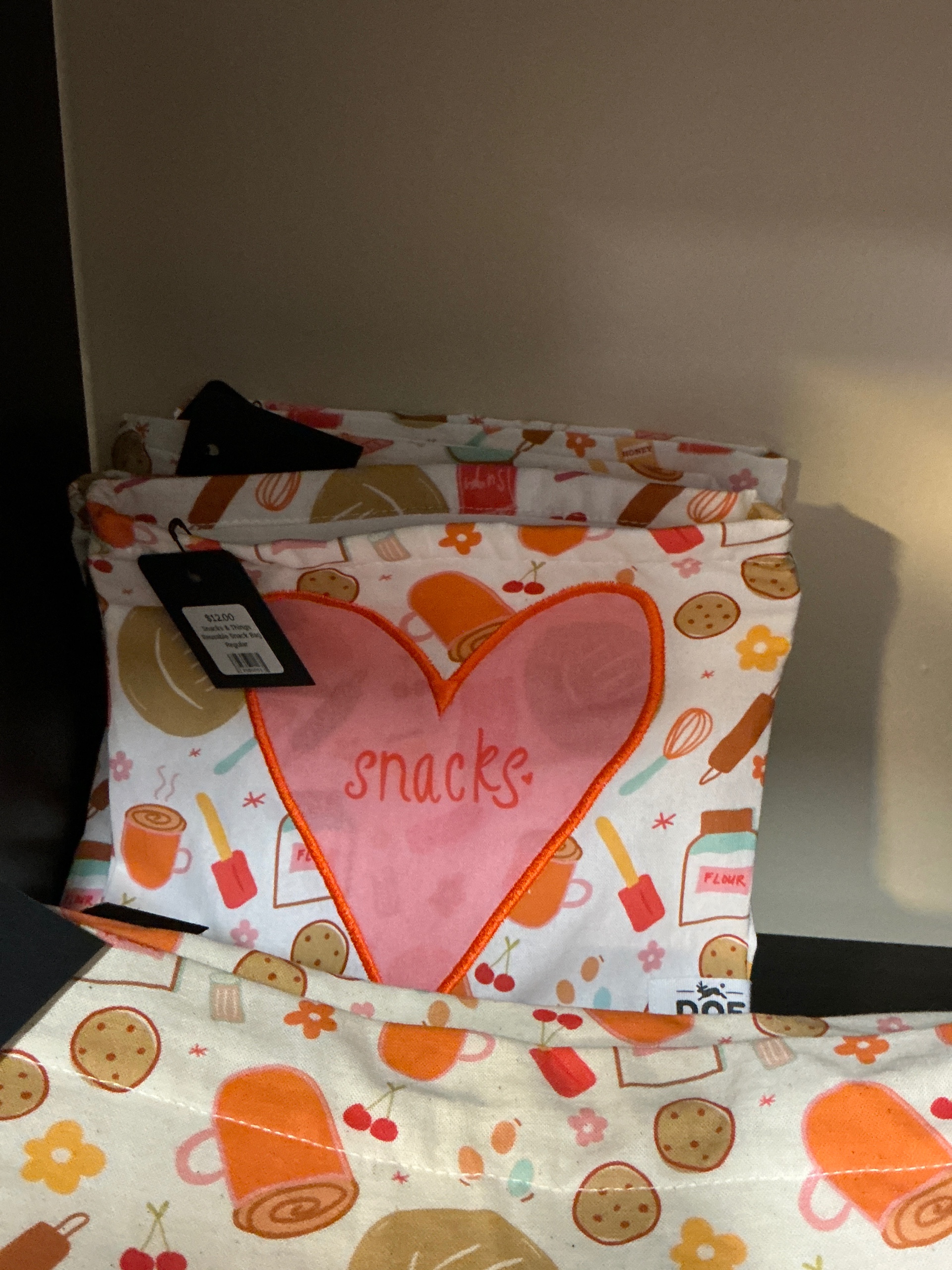 Snacks & Things Reusable Snack Bag