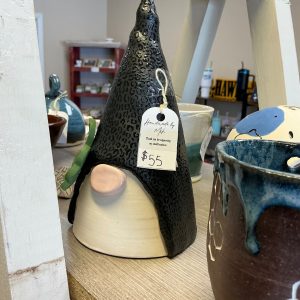 Gnome (Black Cheetah Print)