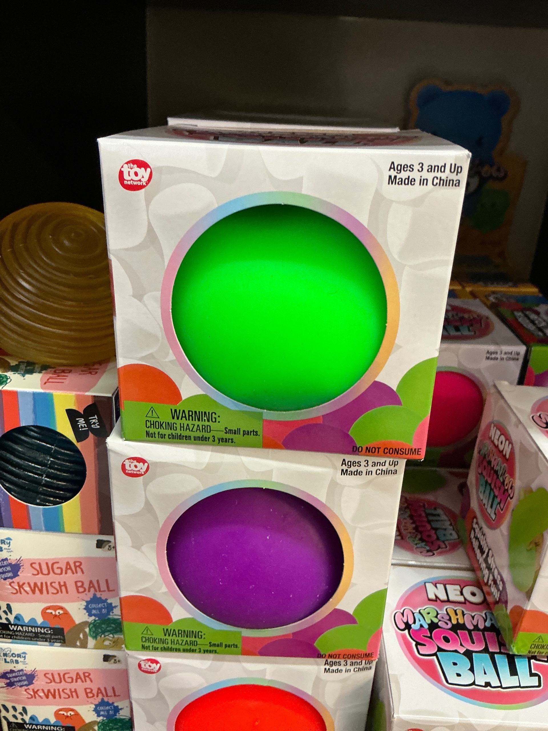 NEON Marshmallow Squishy Ball (Large)