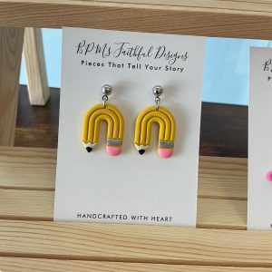 Bendy Pencil Earrings