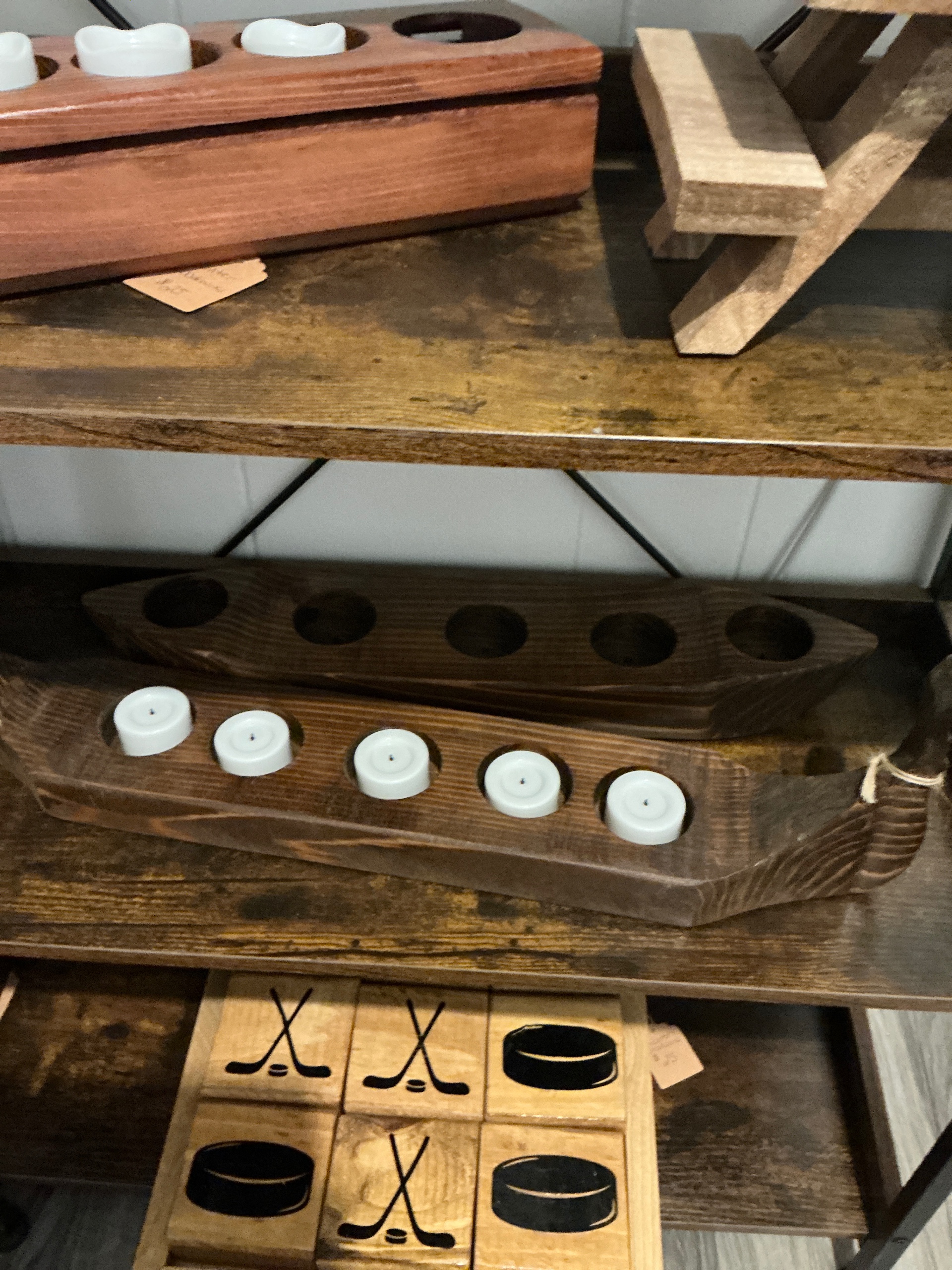 Canoe Candle Holder