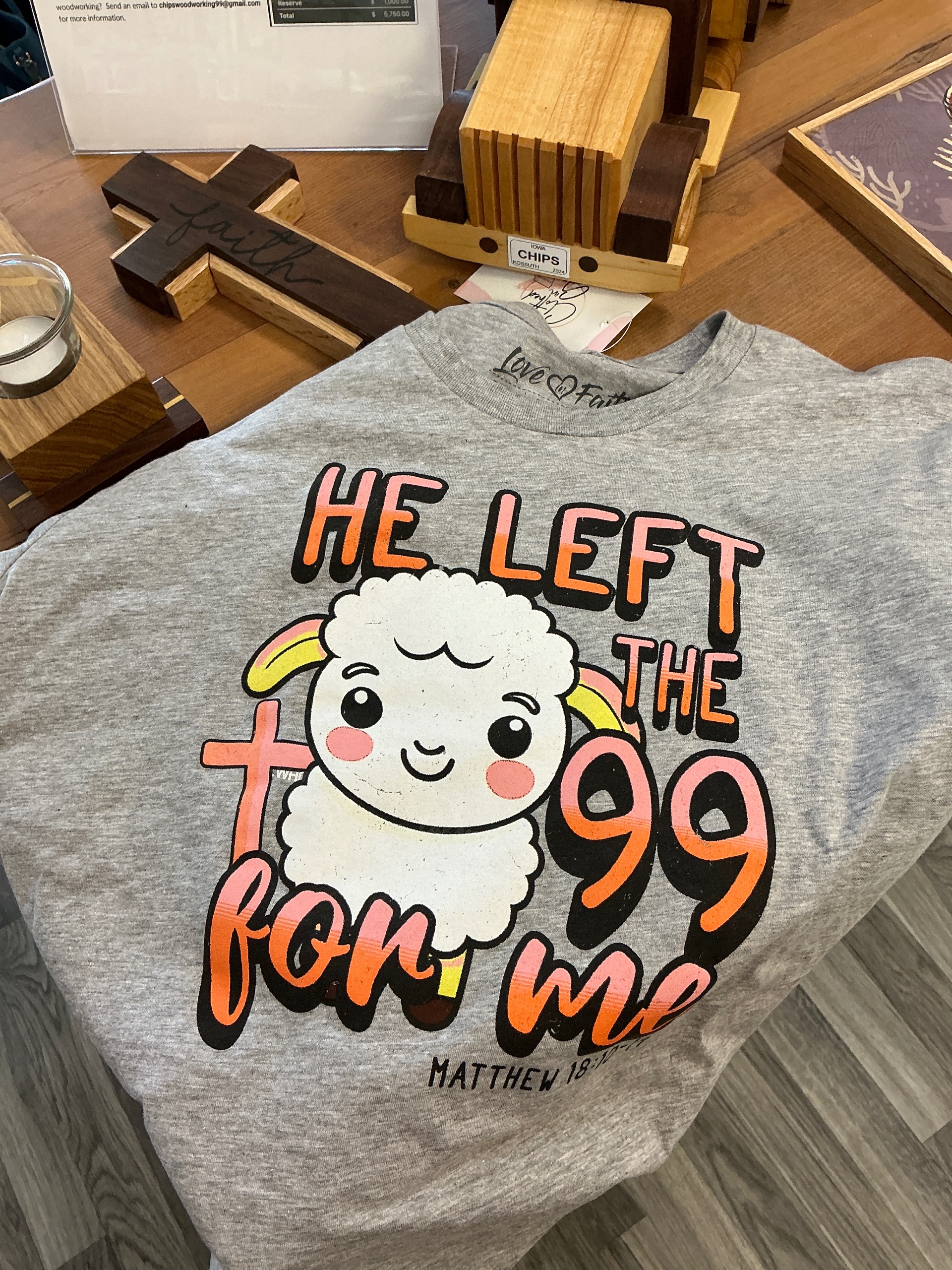 He Left the 99 (Youth XL)
