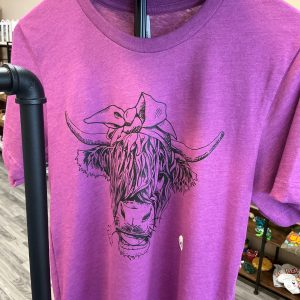 Highland Cow (Purple)
