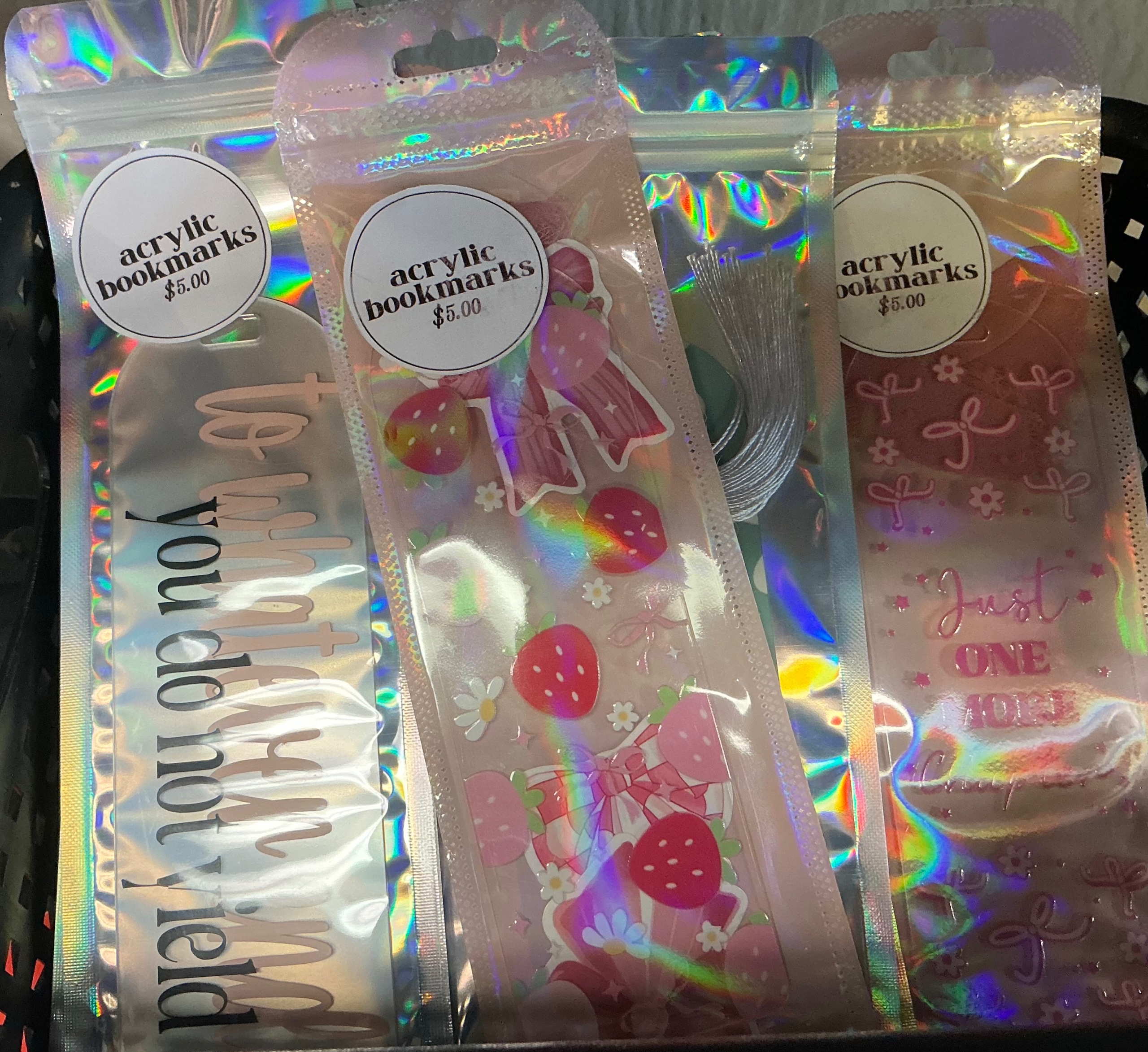 Acrylic Bookmarks