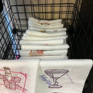 Embroidered Tea Towels