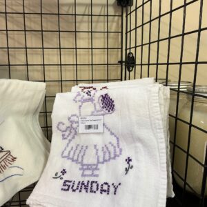Embroidered Tea Towels (set of 7)