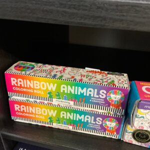 Animals Mini Coloring Roll